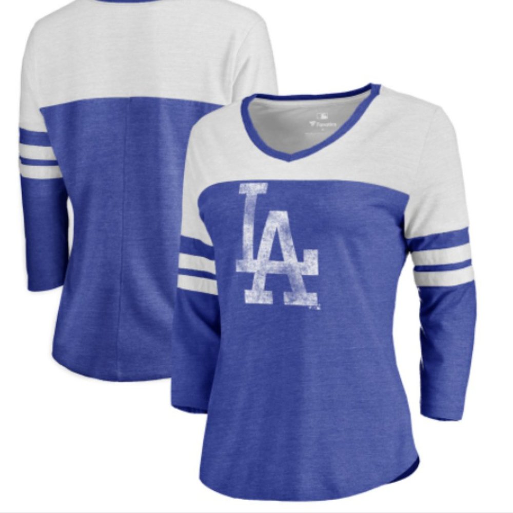 Women's LA Dodgers Baseball T